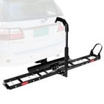 Motorcycle Motorbike Carrier Rack Dirt Bike Ramp Steel 2 inch Towbar