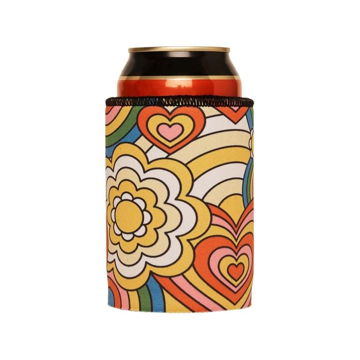 Stubbyz 60s Hearts Stubby Cooler Standard
