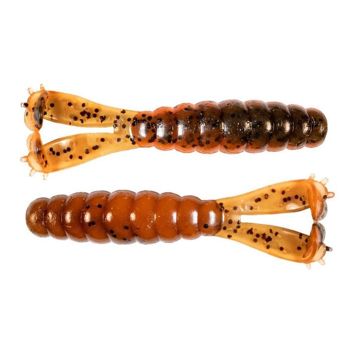 ZMan Baby GOAT 3" Soft Plastic Fishing Lure #Green Pumpkin Orange