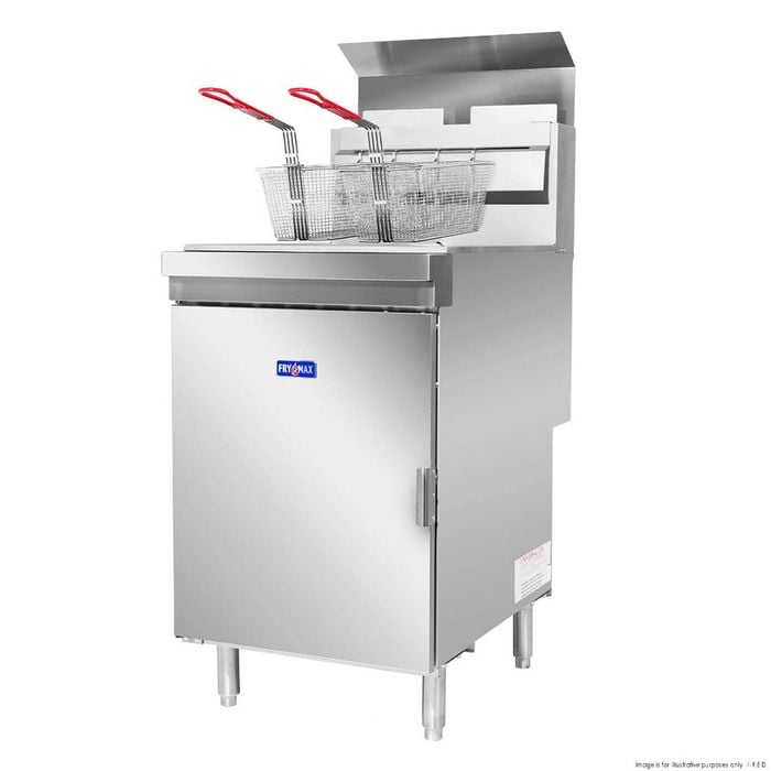 FryMAX Superfast Lpg Gas Tube Twin Vat Fryer  - Commercial Deep Fryers (RC400TELPG)
