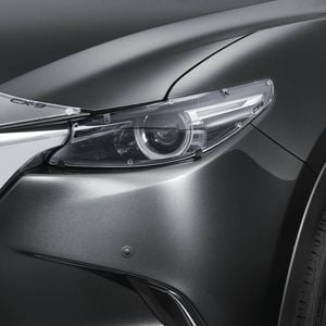 Genuine Mazda CX-9 TC Headlight Protectors Head Lamp Covers Part TC11ACHLP