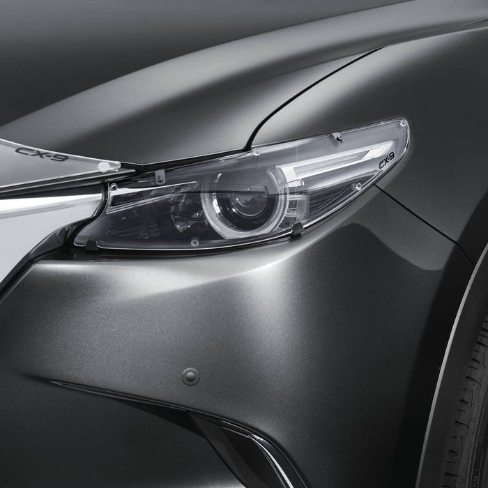 Genuine Mazda CX-9 TC Headlight Protectors Head Lamp Covers Part TC11ACHLP
