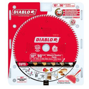 Diablo 254mm 90T Ultimate Flawless Finish Circular Saw Blade