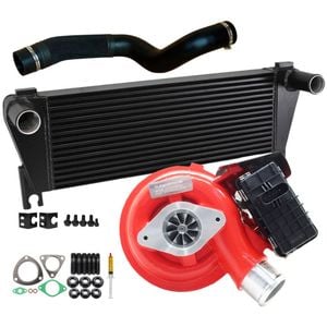 GEN1 High Flow Turbo Charger With 70mm Intercooler & Hose For Mazda BT-50 3.2L 2015 Onwards