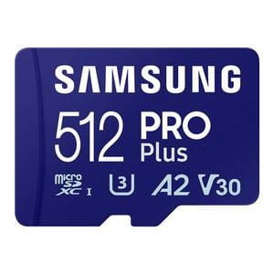 Samsung 512GB Micro SDXC Pro Plus Memory Card [MB-MD512SA/APC]