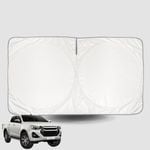 Windscreen Sun Shade for Isuzu® D-Max Crew Cab 2008-2011 Universal Fit Window Visor UV Block