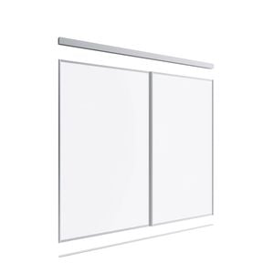 Lugna 2100 x 1801 - 2400mm 2 Door Glass Opti-Panel Package
