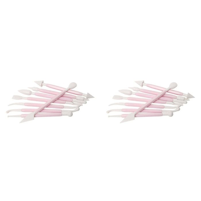 2 x 8pc Wiltshire Fondant Modelling Decorating Bakeware Tools