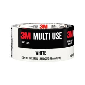 3M 48mm x 18.2m White Duct Tape