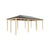 Softwoods 7.2 x 4.3m Gazebo Kit With Hip Ends