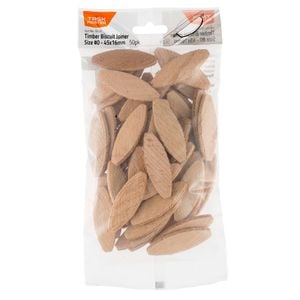 Taskmaster #0 45 x 16mm Biscuit Joiner - 50 Pack
