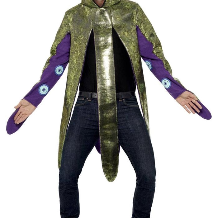 Octopus Mens Purple And Gold Sea Creature Costume - One Size