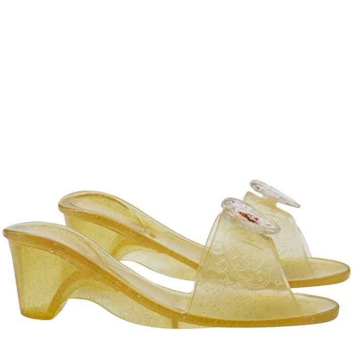 Disney Princess Belle Jelly Shoes Kids/Child Dress Up Party Accessory One Size