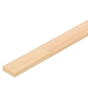 30mm x 10mm x 1.05m Untreated Finger Jointed Pine Door Stop