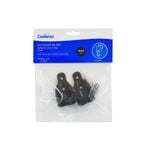 Coolaroo Outdoor Blind Bungee Receiver Black - 2 Pack