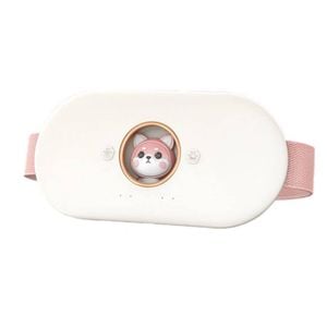 Catzon Menstrual Heating Pad 6 Heat & 6 Massage Modes Cramps Relief-white