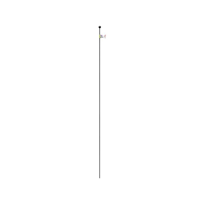 Jack 1250mm Black Regency Steel Garden Stake
