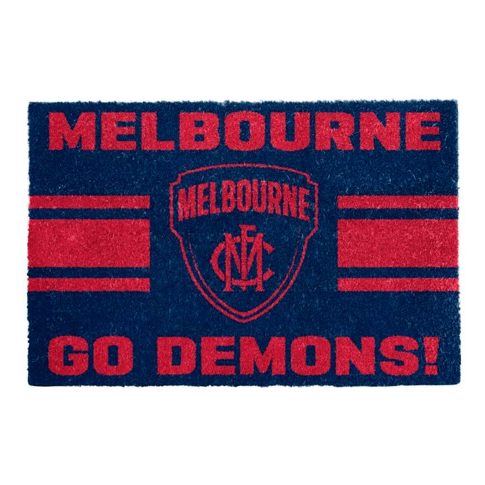AFL 60 x 40cm Melbourne Coir & PVC Doormat - Single
