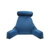 Navy Blue Bed Reading Pillow