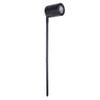 Brilliant 12V 3W Black Tate RGB Garden Spotlight