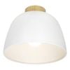 Brilliant Greta 23cm Matt White DIY Install Batten Fix Light Shade