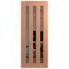 Hume 2040 x 820 x 40mm Entrance Door SPM Savoy Grey Tint Glass XS45