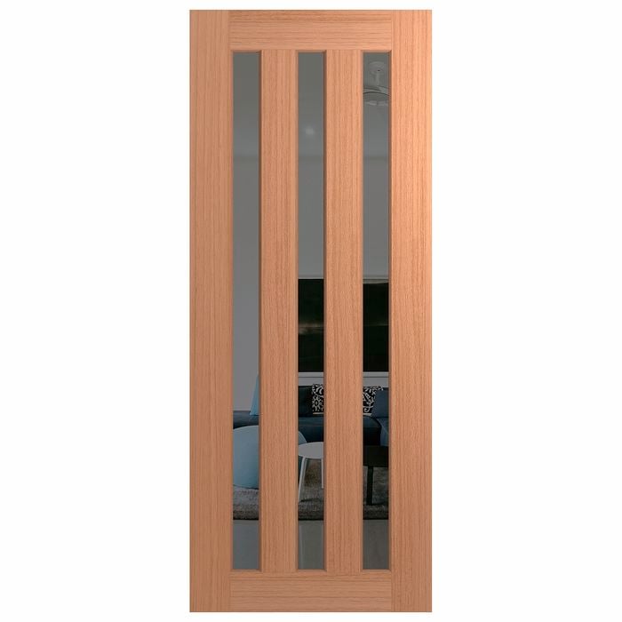 Hume 2040 x 820 x 40mm Entrance Door SPM Savoy Grey Tint Glass XS45
