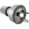 HPM 10 Amp 3 Pin Plug Top - Grey