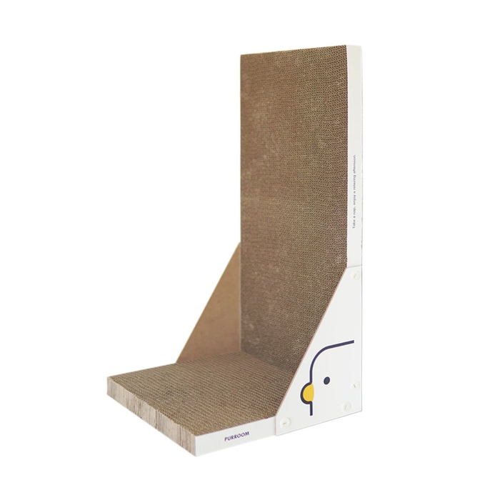 PURROOM Little Chicken Series - Freestanding Large L-Shaped Cat Scratcher