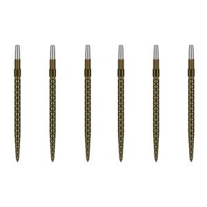 2x 3pc Target Swiss Diamond Pro Dart Point Replacement Spare Tip 35mm Gold