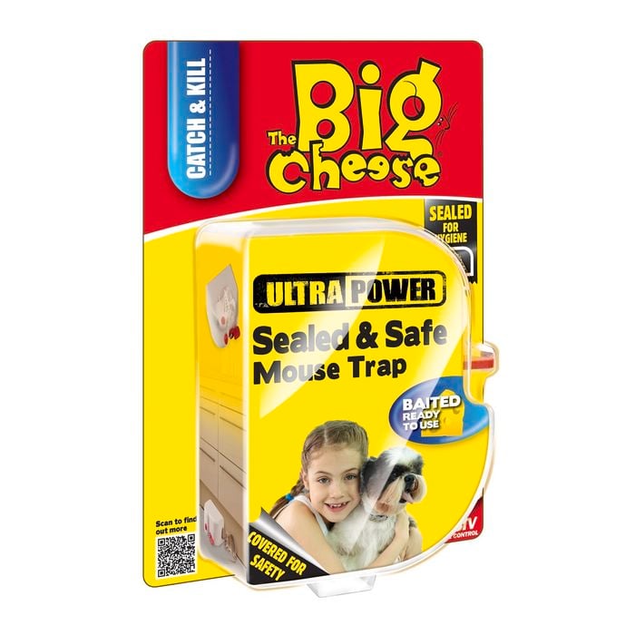 Big Cheese Ultra Power Seal And Safe Mouse Trap