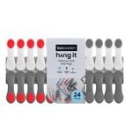 Boxsweden Premium Soft Grip Clothes Pegs - 24 Pack