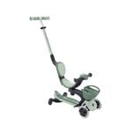 Globber GO UP BABY Lights 360 Scooter - Sage / Olive