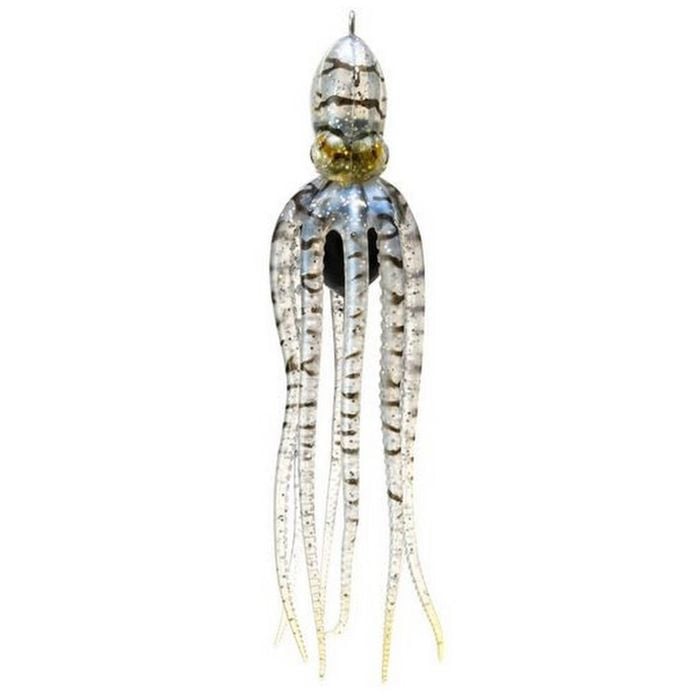 80g Mustad Mimic InkVader Octopus Soft Bait Fishing Lure - Squirts Soluble Scented Ink