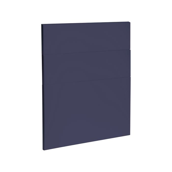 Kaboodle 600mm Berry Blue Modern Drawer Panels - 3 Pack