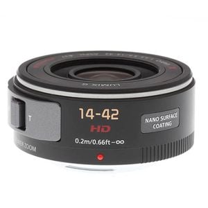 Panasonic 14-42mm f/3.5-5.6 PZ Power Zoom Black Lens