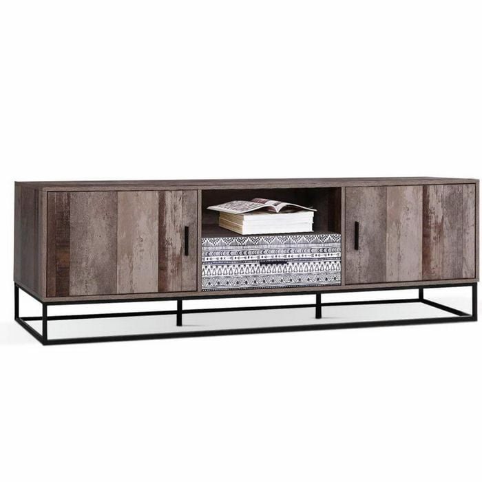 Artiss TV Unit Oak 180cm