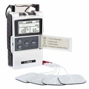 TENS Machine Dual-Channel Pro Unit with Wide Pulse Control - DJMed