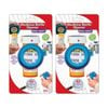 2pk Jokari Ergonomic Easy Grip Medicine Bottle Opener W/ 4x Magnifier Blue