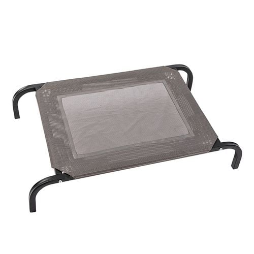 Furbulous Elevated Cooling Pet Bed Steel Frame Trampoline Indoor Outdoor Pets Dogs Extra Large Grey Bunnings Australia