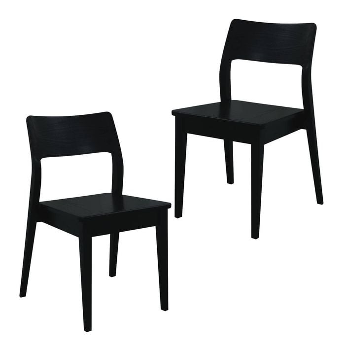 Centrum Furniture Providence Dining Chair - Set of 2 - Black