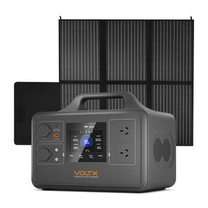 VoltX 1800W 1030Wh Portable Power Station + 200W Foldable Solar Panel – Solar Generator Kit for Camping & Home Backup