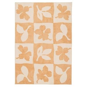 Loopsie-370cm X 270cm-holloway Beige Printed Washable Rug