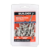 Buildex 10G x 30mm Class 3 Sheet Metal Screws Countersunk Rib Head - 50 Pack