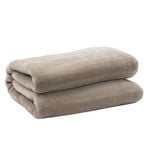 Jason Faux Mink Blanket Linen Queen Bed