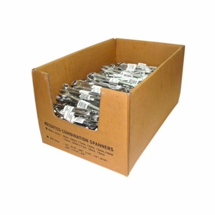Craftright Chrome Plated Assorted Spanner