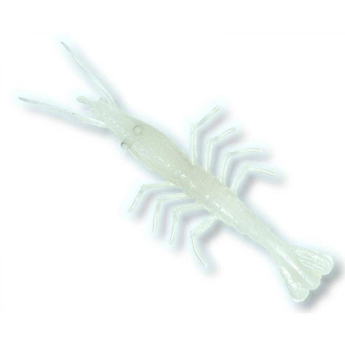 ZMan Scented ShrimpZ 3" Soft Plastic Fishing Lure Glow In The Dark