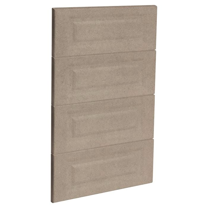 Kaboodle 450mm Raw Board Heritage 4 Drawer Panels