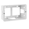 Deta Wide Spaced Flush Box White