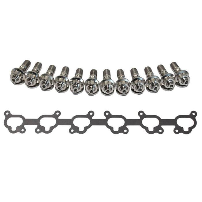 Permaseal Intake Manifold Installation Titanium Stud & Gasket Kit For Ford Territory Sx Sy Barra 4.0l